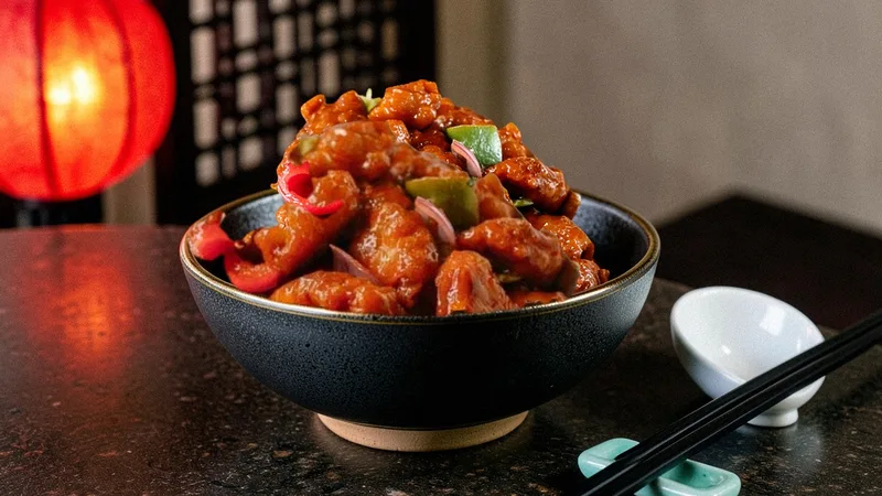 Halal Sweet & Sour at Wok & Karahi, Spring TX